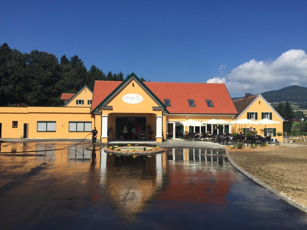Hotel Restaurant Grune Au Poellau Luaran gambar